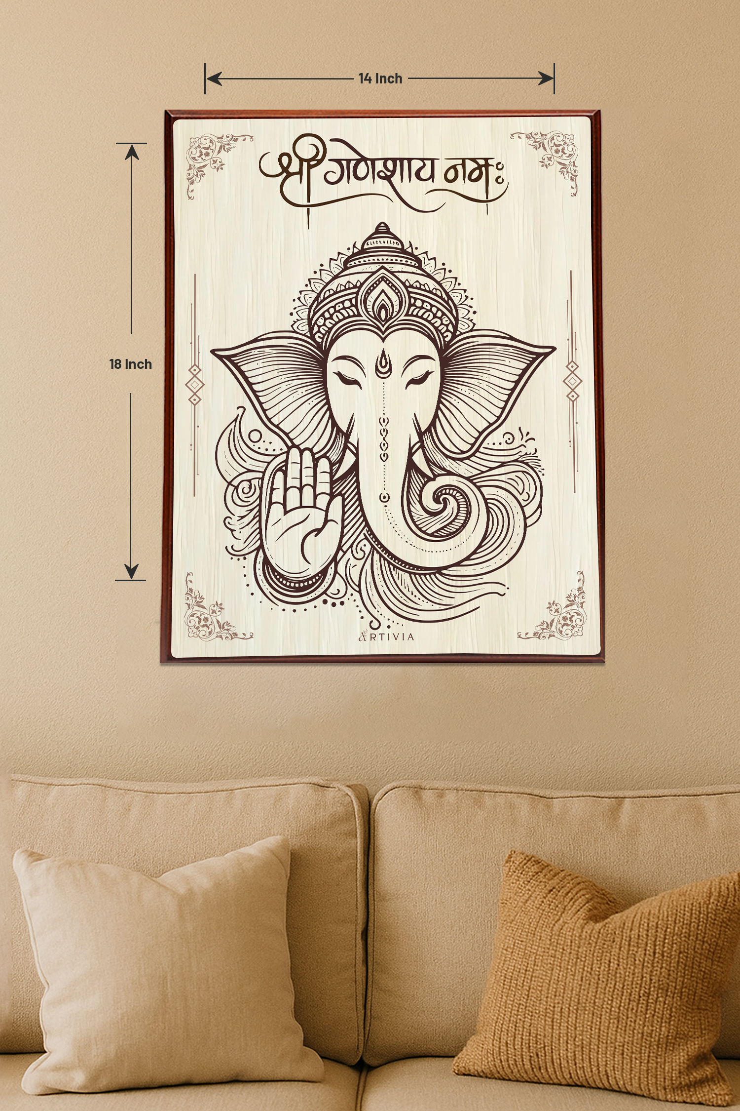Ganesh White 2 – 14×18