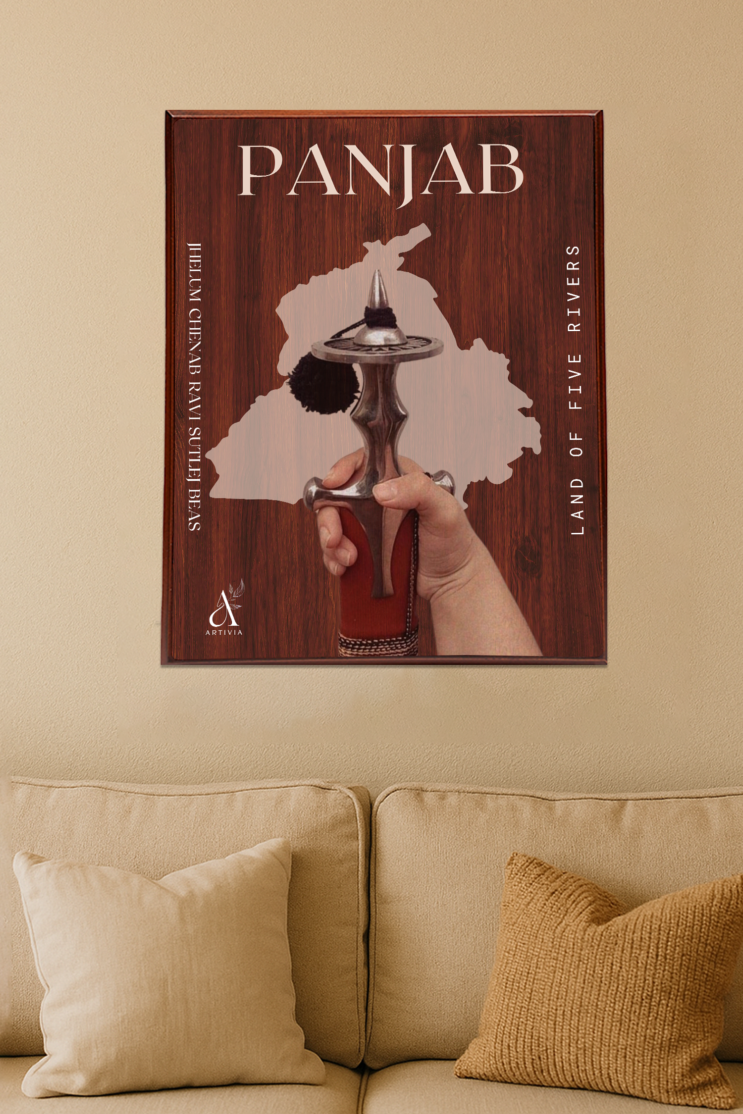 Panjab with English – 14×18